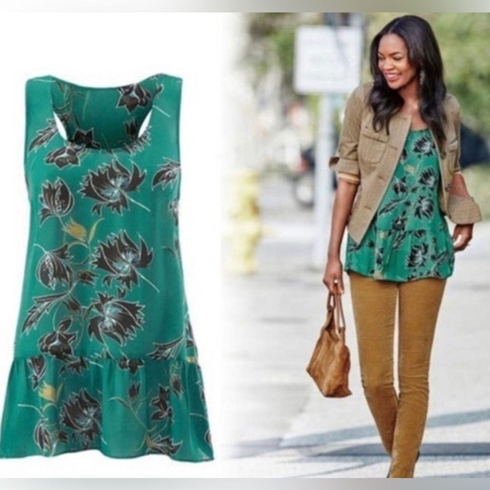 Cabi Falling Flowers tank size medium